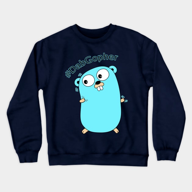 Dab Gopher Crewneck Sweatshirt by nightelf